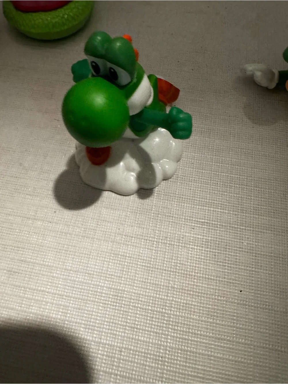 Nintendo Mario, Luigi, Peach Princess, Yoshi, Bowser, 1Up McDonalds Figurines